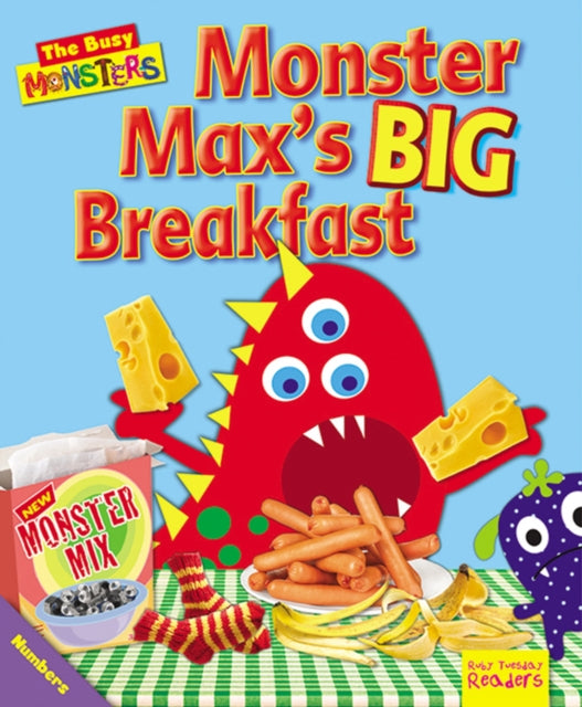 Book cover of: Busy Monsters: Monster Max's BIG Breakfast. By: Dee Reid