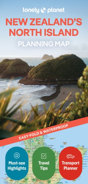 Book cover of: Lonely Planet New Zealand's North Island Planning Map