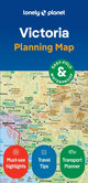 Book cover of: Lonely Planet Victoria Planning Map. By: Lonely Planet