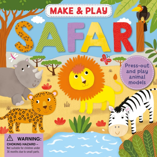 Book cover of: Make & Play: Safari