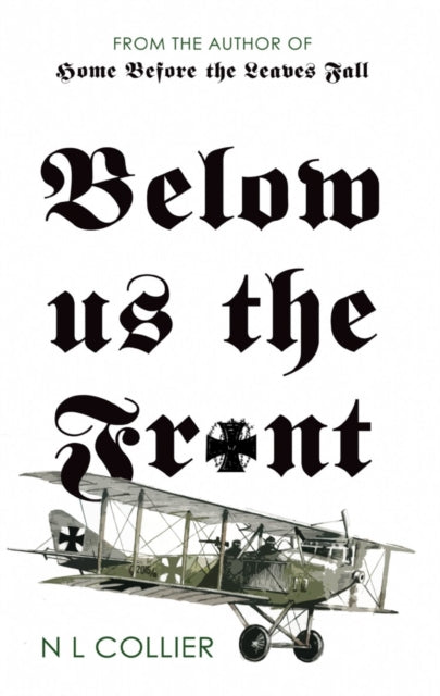 Book cover of: Below us the Front. By: N. L. Collier