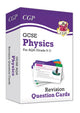 Book cover of: GCSE Physics AQA Revision Question Cards - Q&A cards for quick practice