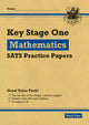 Book cover of: KS1 Maths SATS Practice Papers: Pack 1 (for end of year assessments)