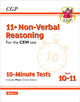 11+ CEM 10-Minute Tests: Non-Verbal Reasoning - Ages 10-11 Book 1 (with Online Edition) 9781789081947 CGP Books