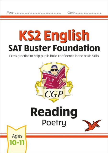 Book cover of: KS2 English Reading SAT Buster Foundation: Poetry (for the 2026 tests)
