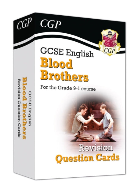 Book cover of: GCSE English - Blood Brothers Revision Question Cards