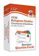 GCSE AQA A Religious Studies: Christianity & Buddhism Revision Question Cards 9781789085730 CGP Books