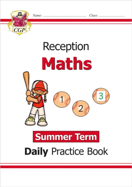 Book cover of: Reception Maths Daily Practice Book: Summer Term