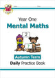 Book cover of: KS1 Mental Maths Year 1 Daily Practice Book: Autumn Term. By: Emma Clayton