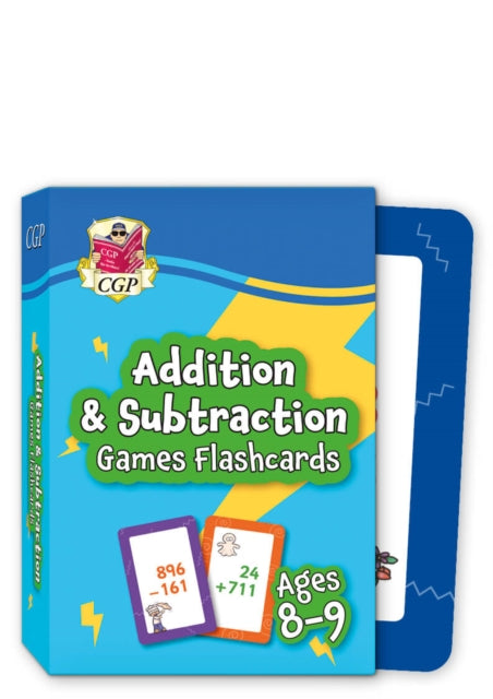 Book cover of: Addition & Subtraction Games Flashcards for Ages 8-9 (Year 4)