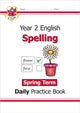 KS1 Spelling Year 2 Daily Practice Book: Spring Term 9781789088298 Keith Blackhall