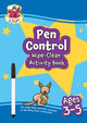 Book cover of: Pen Control Wipe-Clean Activity Book for Ages 3-5 (with pen)