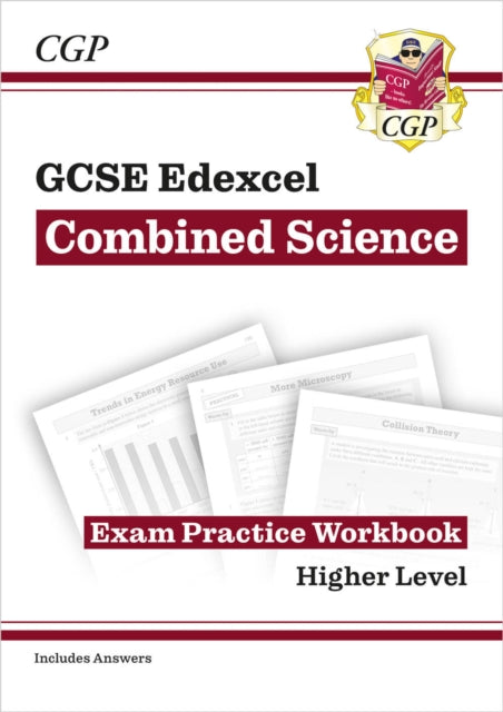 Book cover of: GCSE Combined Science Edexcel Exam Practice Workbook - Higher (includes answers)