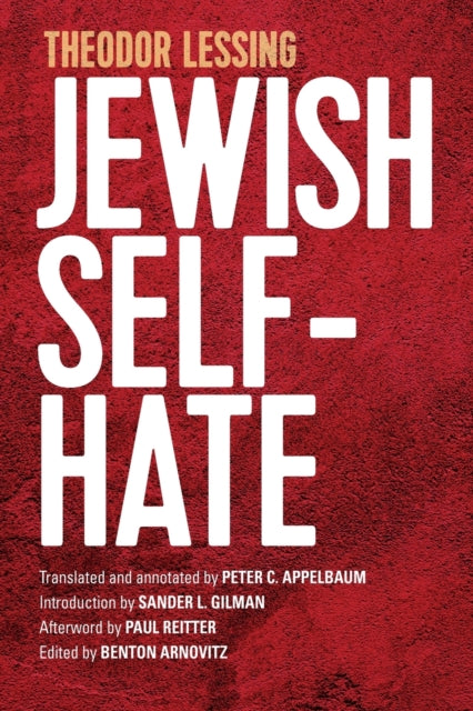Book cover of: Jewish Self-Hate. By: Theodor Lessing