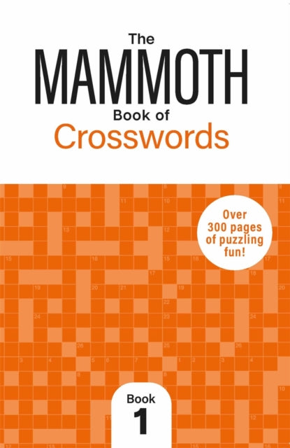 Book cover of: Mammoth Book of Crosswords 1