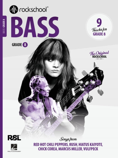 Book cover of: Rockschool Bass Grade 8 2024