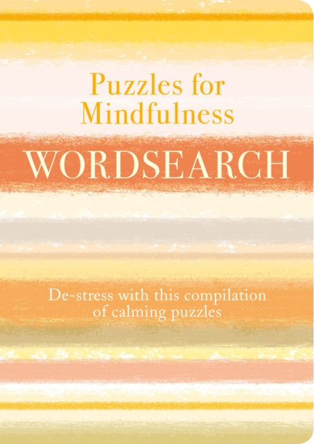 Book cover of: Puzzles for Mindfulness Wordsearch