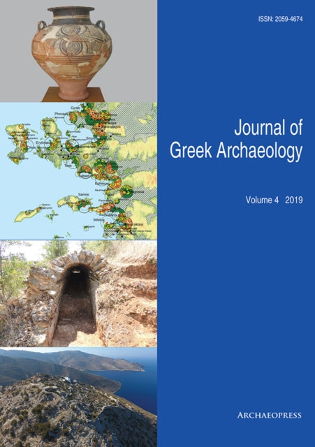 Book cover of: Journal of Greek Archaeology Volume 4 2019. By: John Bintliff