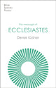 Book cover of: Message of Ecclesiastes. By: Derek Kidner
