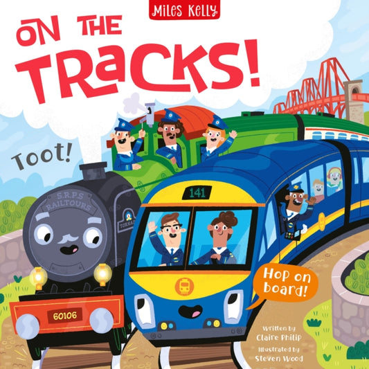 Book cover of: On the Tracks!. By: Claire Philip