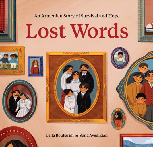 Book cover of: Lost Words. By: Leila Boukarim