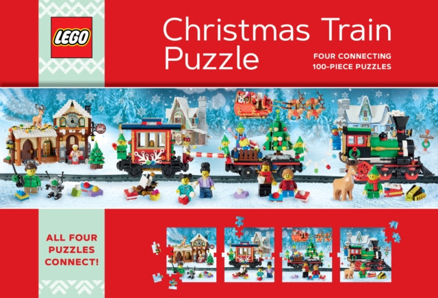 Book cover of: LEGO Christmas Train Puzzle