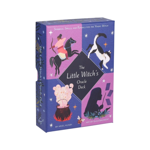 Book cover of: Little Witch's Oracle Deck