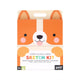 Book cover of: Carry-Along Corgi Sketch Kit. By: Petit Collage