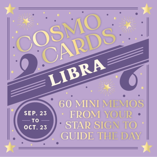 Book cover of: Cosmo Cards: Libra