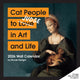 Book cover of: Cat People to Judge in Art and Life 2026 Wall Calendar