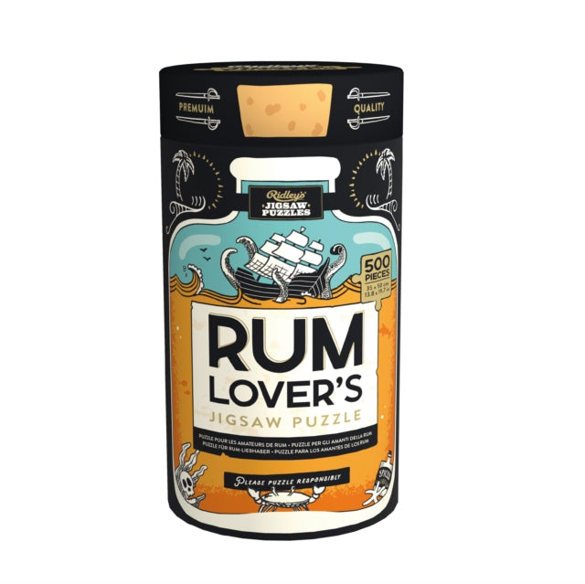 Book cover of: Rum Lover's 500-piece Jigsaw Puzzle