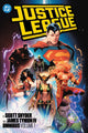 Book cover of: Justice League by Scott Snyder and James Tynion IV Omnibus Vol. 1. By: Scott Snyder