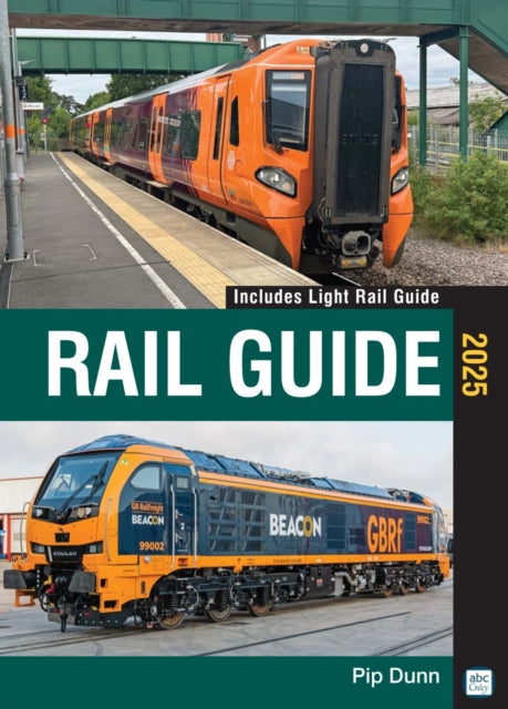Book cover of: abc Rail Guide 2025