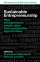 Book cover of: Sustainable Entrepreneurship. By: Francesca Masciarelli