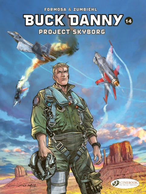 Book cover of: Buck Danny Vol. 14: Project Skyborg. By: édéric Zumbiehl
