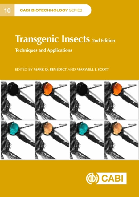 Book cover of: Transgenic Insects. By: Mark Quentin Benedict