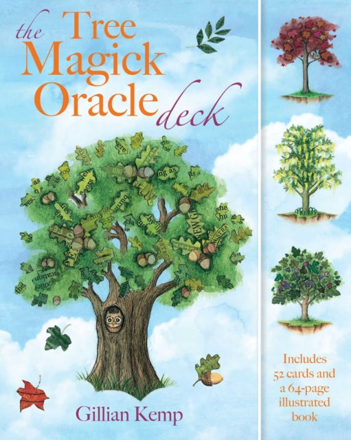 Book cover of: Tree Magick Oracle Deck. By: Gillian Kemp