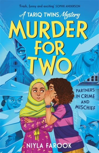 Murder for Two (A Tariq Twins Mystery), first in a funny cosy crime series for kids 9781800789371 Niyla Farook
