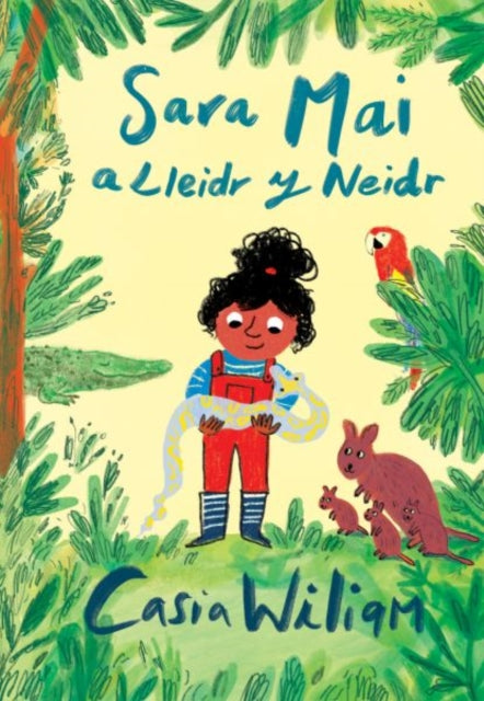 Book cover of: Sara Mai a Lleidr y Neidr. By: Casia Wiliam