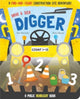 Book cover of: Drive & Seek Digger - A Magic Find & Count Adventure. By: Jenny Copper