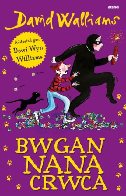 Book cover of: Bwgan Nana Crwca. By: David Walliams