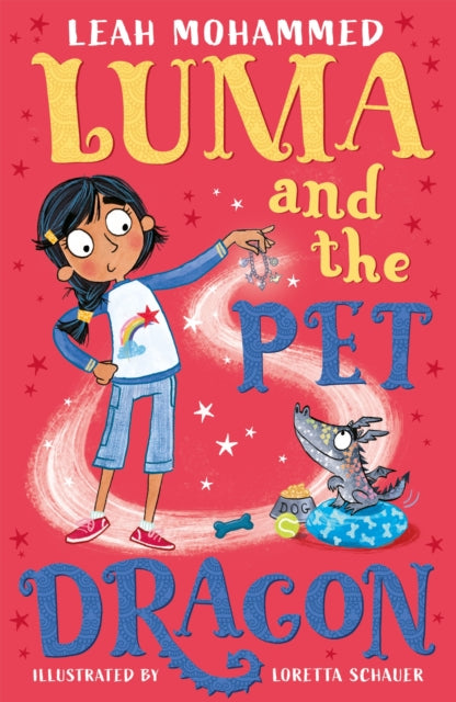 Book cover of: Luma and the Pet Dragon. By: Leah Mohammed