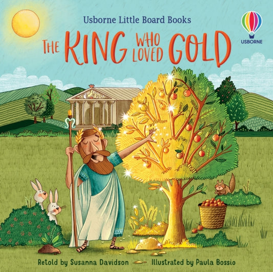 Book cover of: King who Loved Gold. By: Lesley Sims