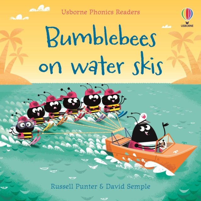 Book cover of: Bumble bees on water skis. By: Russell Punter
