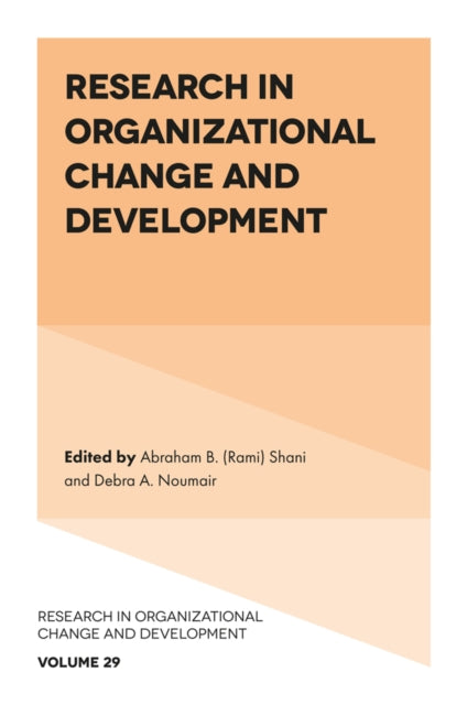 Book cover of: Research in Organizational Change and Development. By: Abraham B. (Rami) Shani