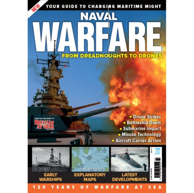Book cover of: Naval Warfare (Dreadnoughts to Drones)