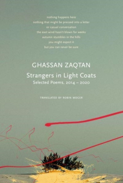 Book cover of: Strangers in Light Coats. By: Ghassan Zaqtan