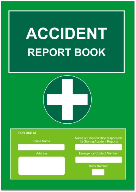 Book cover of: Accident Record Book