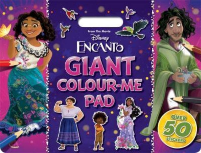 Book cover of: Disney Encanto: Giant Colour-Me Pad