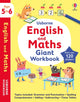 Book cover of: Usborne English and Maths Giant Workbook 5-6
